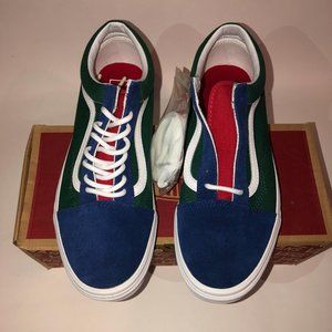 $70 VANS OLD SKOOL "YACHT CLUB" UNISEX MULTI COLOR SNEAKER SHOE.